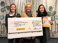 Ljiljana Zürchauer, Dr. Dorothea Hobeck und Ulrike Janoscik (v. li.) c/o Michelle Dokaner.