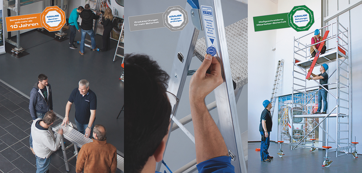 KRAUSE bietet umfangreiche Schulungsmöglichkeiten zur Arbeitssicherheit
