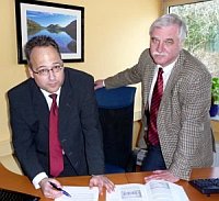 Tibor Kunz (links) und Wolfgang Breuer sind die Geschäftsführer der Neugründung ERP Novum. Tibor Kunz (links) und Wolfgang Breuer sind die Geschäftsführer der Neugründung ERP Novum.