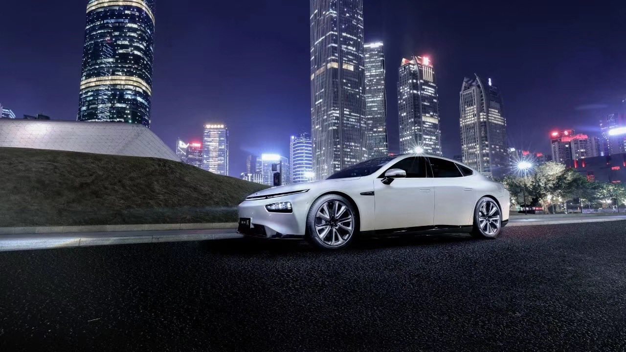 Die intelligente Elektro-Limousine P7 von Xpeng. (Bildquelle: Xpeng Motors) Die intelligente Elektro-Limousine P7 von Xpeng. (Bildquelle: Xpeng Motors)