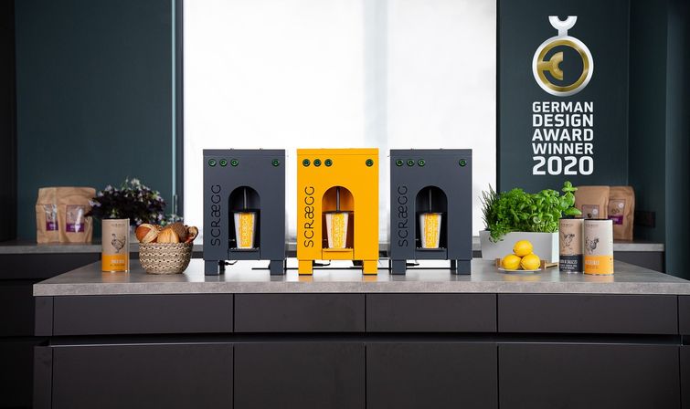 SCRAEGG gewinnt den German Design Award ©SCRAEGG