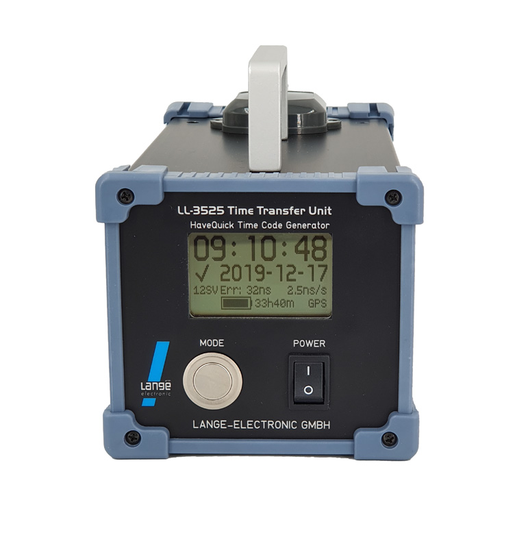 LL-3525 GPS Synchronized Time Transfer Unit