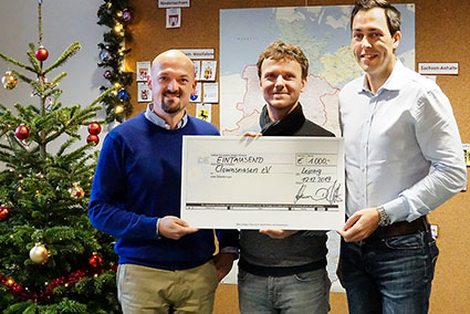 Daniel Hübner, Michael Bratschke, Matthias Lehmann (v.l.n.r.) 