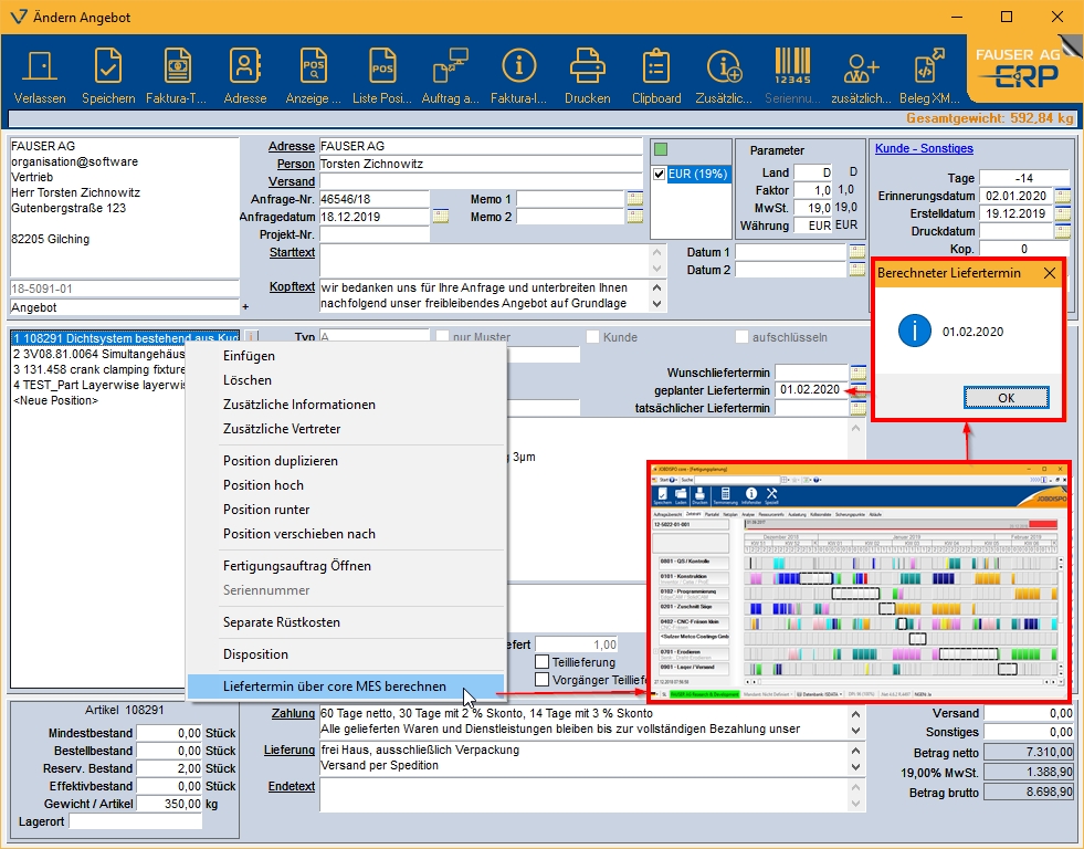 Die Manufacturing Excellence Software von FAUSER bewährt sich weltweit in vielen Anwenderbetrieben (