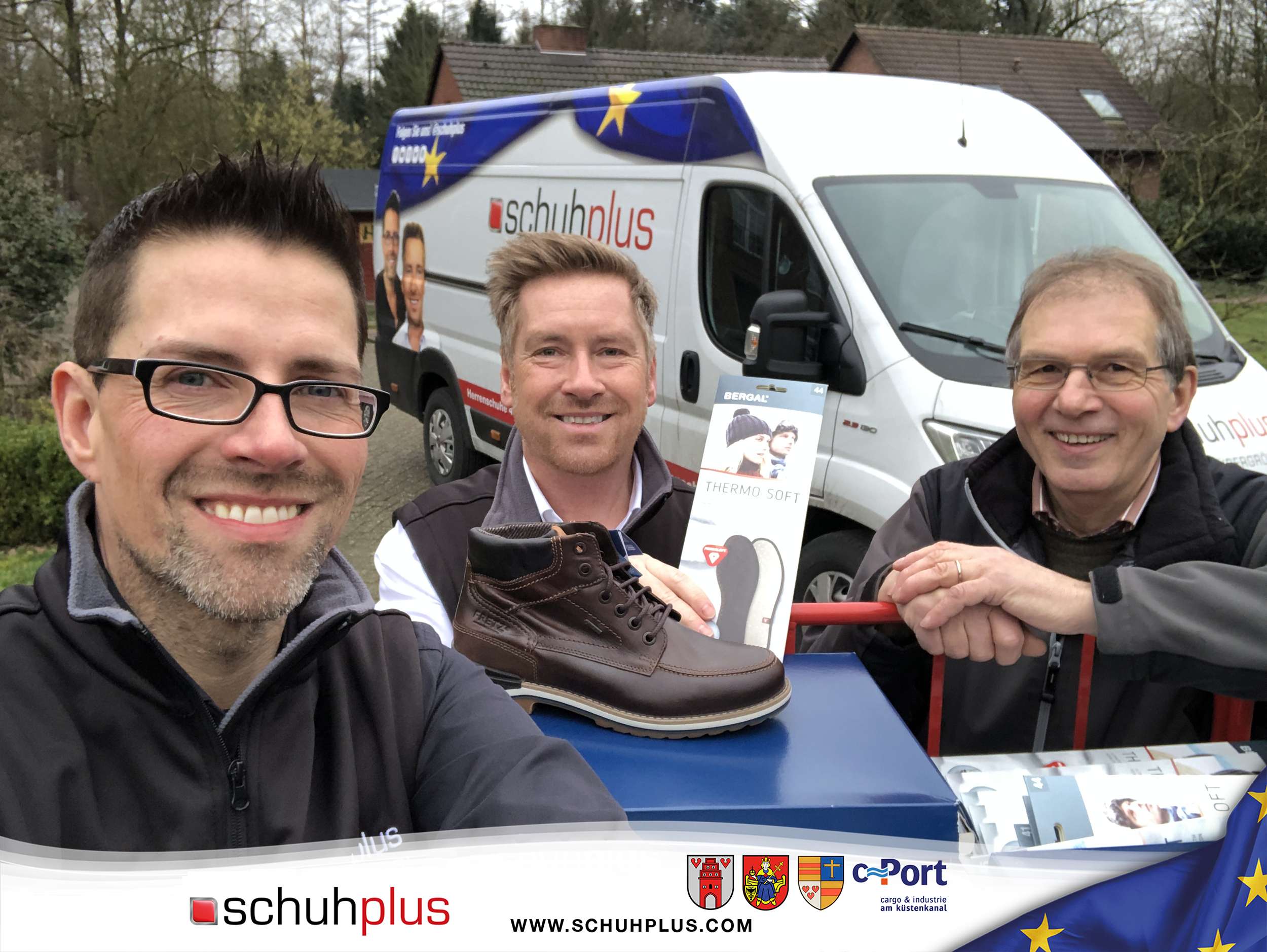 schuhplus und Gore Tex Brand spenden Schuhe von FretzMen an Wohnungslose in Delmenhorst schuhplus und Gore Tex Brand spenden Schuhe von FretzMen an Wohnungslose in Delmenhorst