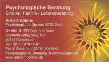 Beratungsbüro Böhme Beratungsbüro Böhme