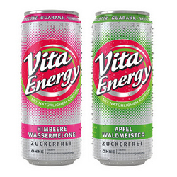 Vita Energy jetzt auch zuckerfrei