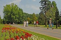 Fußgängerzone im Sommer (Tourinform Hévíz)