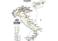 Giro d`italia Routenplan (c)www.giroditalia.itenggrande-partenza-2020 (Bad Héviz)