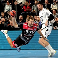 (Jocki_Foto, Erlangen) Der HC Erlangen spielte mutig nach vorne, unterlag am Schluß aber deutlich (Jocki_Foto, Erlangen) Der HC Erlangen spielte mutig nach vorne, unterlag am Schluß aber deutlich