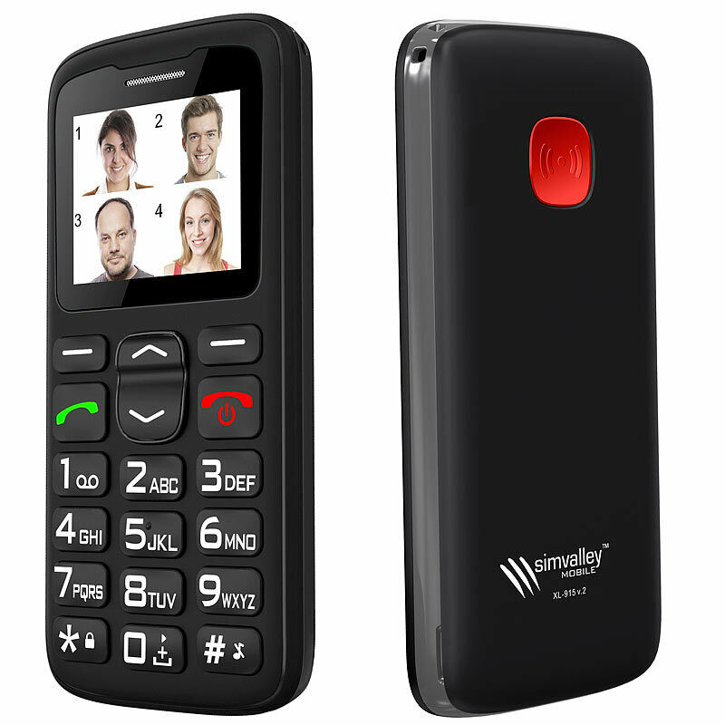 simvalley MOBILE Komfort-Handy XL-915 V2 mit Garantruf Premium, www.pearl.de simvalley MOBILE Komfort-Handy XL-915 V2 mit Garantruf Premium, www.pearl.de