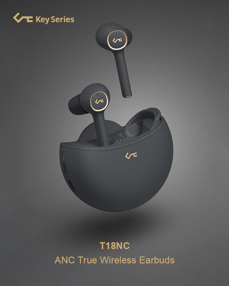 Key Series T18NC True Wireless Ohrhörer mit aktiver Geräuschunterdrückung