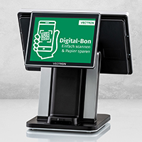 Die papierlose und umweltschonende Alternative: Der neue myVectron Digital-Bon