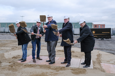 UPS Spatenstich in Langenhagen (c) UPS UPS Spatenstich in Langenhagen (c) UPS