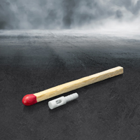 Mikrospritzgussteil aus Technischer Keramik: eine Endoskopspitze. ©Sembach Technical Ceramics Mikrospritzgussteil aus Technischer Keramik: eine Endoskopspitze. ©Sembach Technical Ceramics