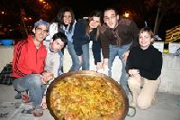 Paella kochen während Spanischkurs in Valencia