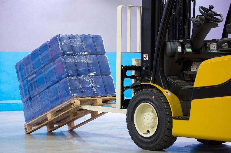 CGP Coating Innovation bietet Lösungen zur wirksamen Stabilisierung von Produktpaletten. 