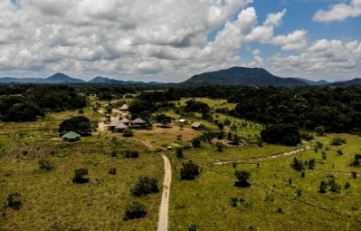Die Surama Eco Lodge in Guyana. Foto: DavidDiGregorio