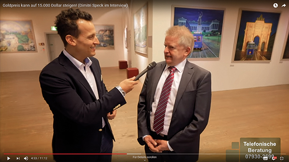 Dominik Kettner im Interview mit Dimitri Speck, Experte für Edelmetall-Analysen