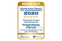 Auszeichnung für 14 Musterhäuser von FingerHaus