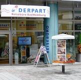 Mit YOORADO funktioniert Werbung im Reisebüro-Schaufenster ohne großen Aufwand.