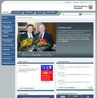 Screenshot Internetseite Bezirksregierung Düsseldorf Screenshot Internetseite Bezirksregierung Düsseldorf