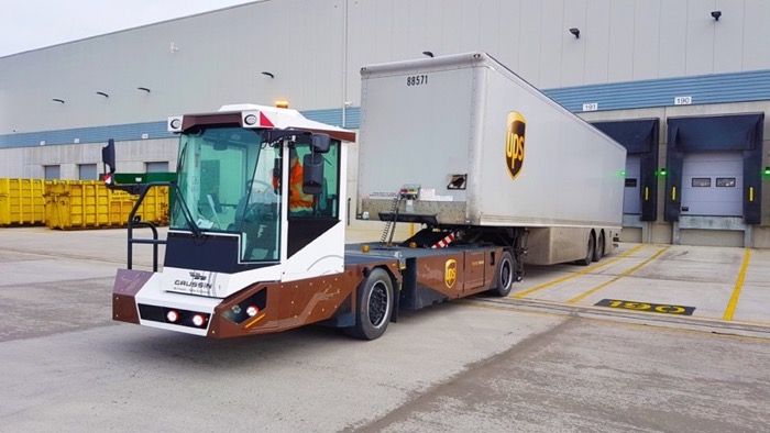 Elektrischer UPS Shifter von Gaussin (c) UPS