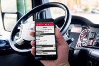 C-Tour Fahrer-App bietet Informationen zu jedem Stopp inklusive Unterschriften
