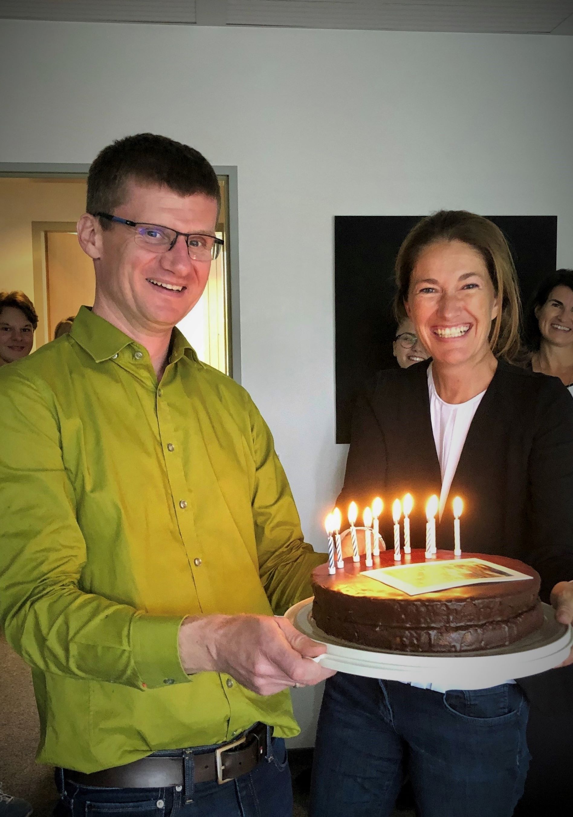 Rayk Jakobi und Antje Lenk feierten 2019 schon zusammen den 10-jährigen Geburtstag des Unternehmens.