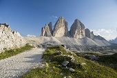Herrlicher Blick auf die Drei Zinnen (c) TVB Hochpustertal (Hotel Hohe Gaisl)