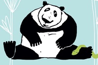 Der große Pandabär und die grüne Natter Der große Pandabär und die grüne Natter
