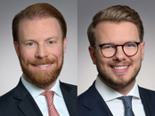Daniel Milkus (links) und Viktor Muthesius