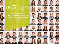 Aktuelle Auszubildende der IT-HAUS GmbH // Bildquelle: IT-HAUS GmbH Aktuelle Auszubildende der IT-HAUS GmbH // Bildquelle: IT-HAUS GmbH