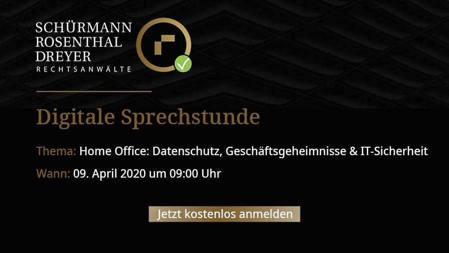 Digitale Sprechstunde - Jetzt anmelden!
