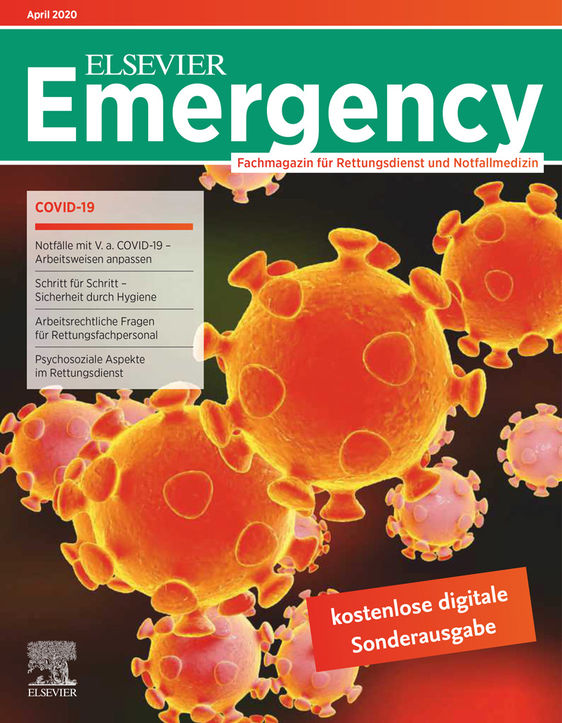 ELSEVIER Emergency Sonderausgabe zu COVID-19 ELSEVIER Emergency Sonderausgabe zu COVID-19