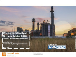 Werbemarktanalyse Stromanbieter 2020