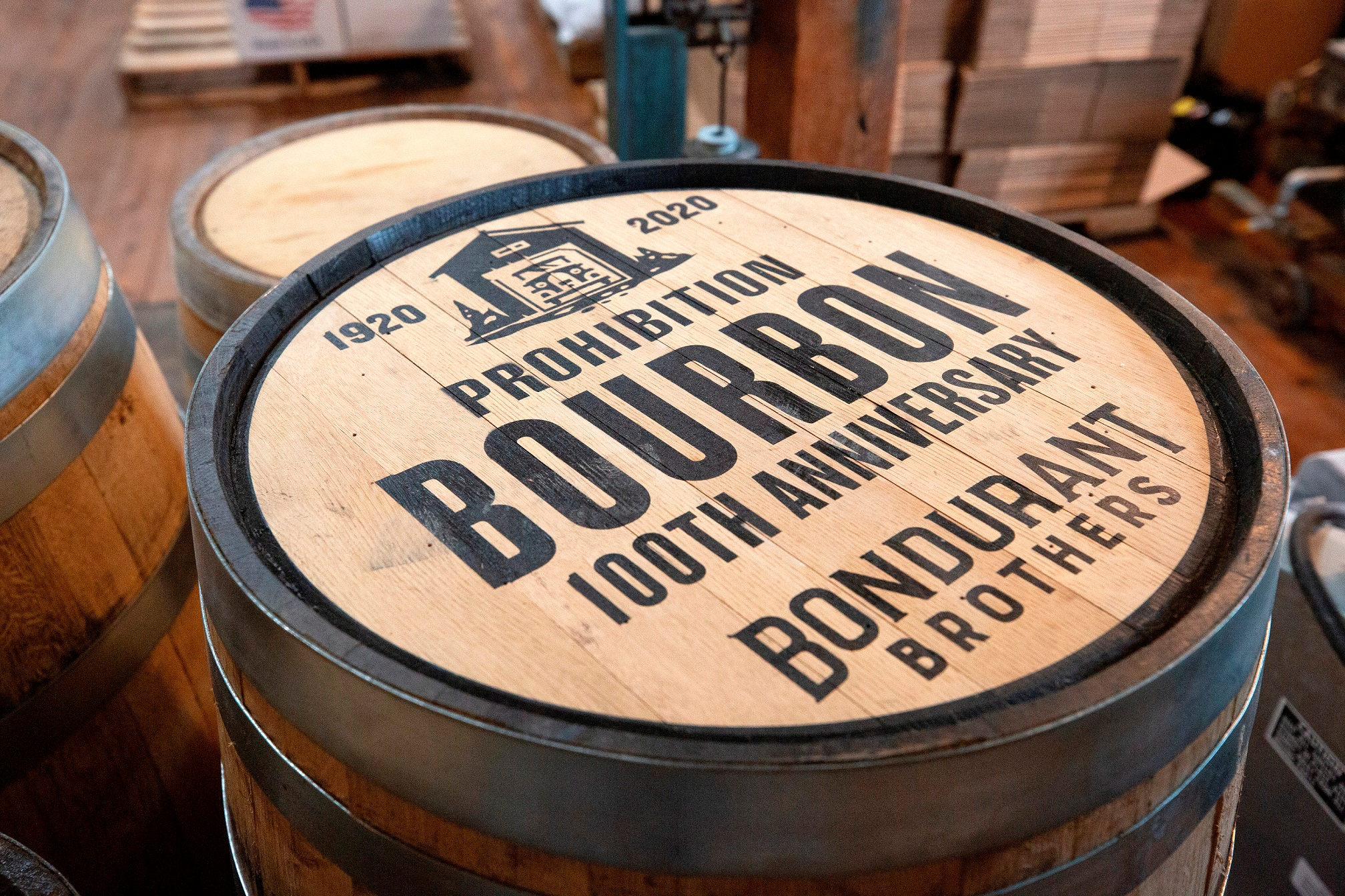 Die Bondurant-Destillerie feiert 100 Jahr Prohibition mit einer besonderen Bourbon-Abfüllung. (Bildq