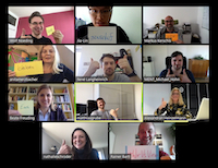 Das kreative Team hinter dem Netzwerk Mittelstand goes Home-Office.