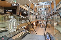 An Rolltreppen wurden Desinfektionsmodule eingebaut (Foto: Europa Passage Hamburg/Robin Lösch) An Rolltreppen wurden Desinfektionsmodule eingebaut (Foto: Europa Passage Hamburg/Robin Lösch)
