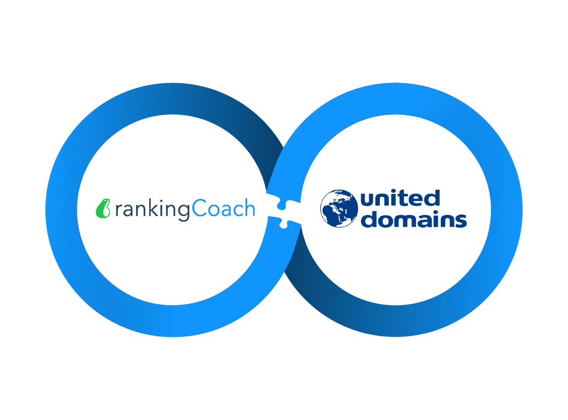 Partnerschaft zwischen rankingCoach und united-domains. Quelle: rankingCoach