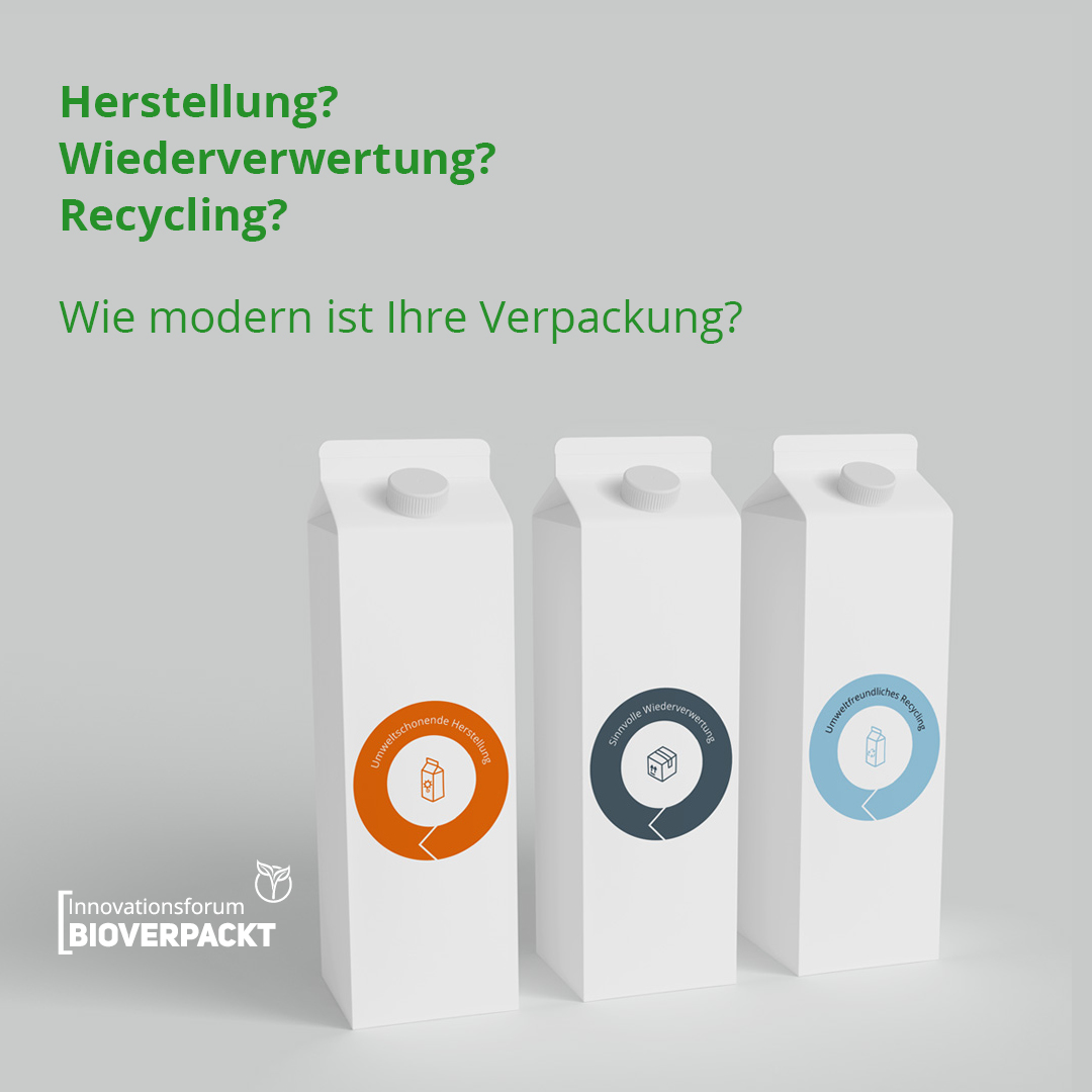 Das Innovationsforum BIOVERPACKT verbindet alle Akteure entlang der Wertschöpfungskette