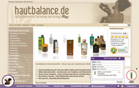 DecisionStep sorgt mit ShopTogether für gute Beratung auch im Online-Shop, Foto: Hautbalance Naturko DecisionStep sorgt mit ShopTogether für gute Beratung auch im Online-Shop, Foto: Hautbalance Naturko