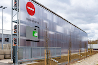 Die Rückwandverkleidung der OHRA-Regale dient als Lärmschutzelement. (Foto: OHRA) Die Rückwandverkleidung der OHRA-Regale dient als Lärmschutzelement. (Foto: OHRA)