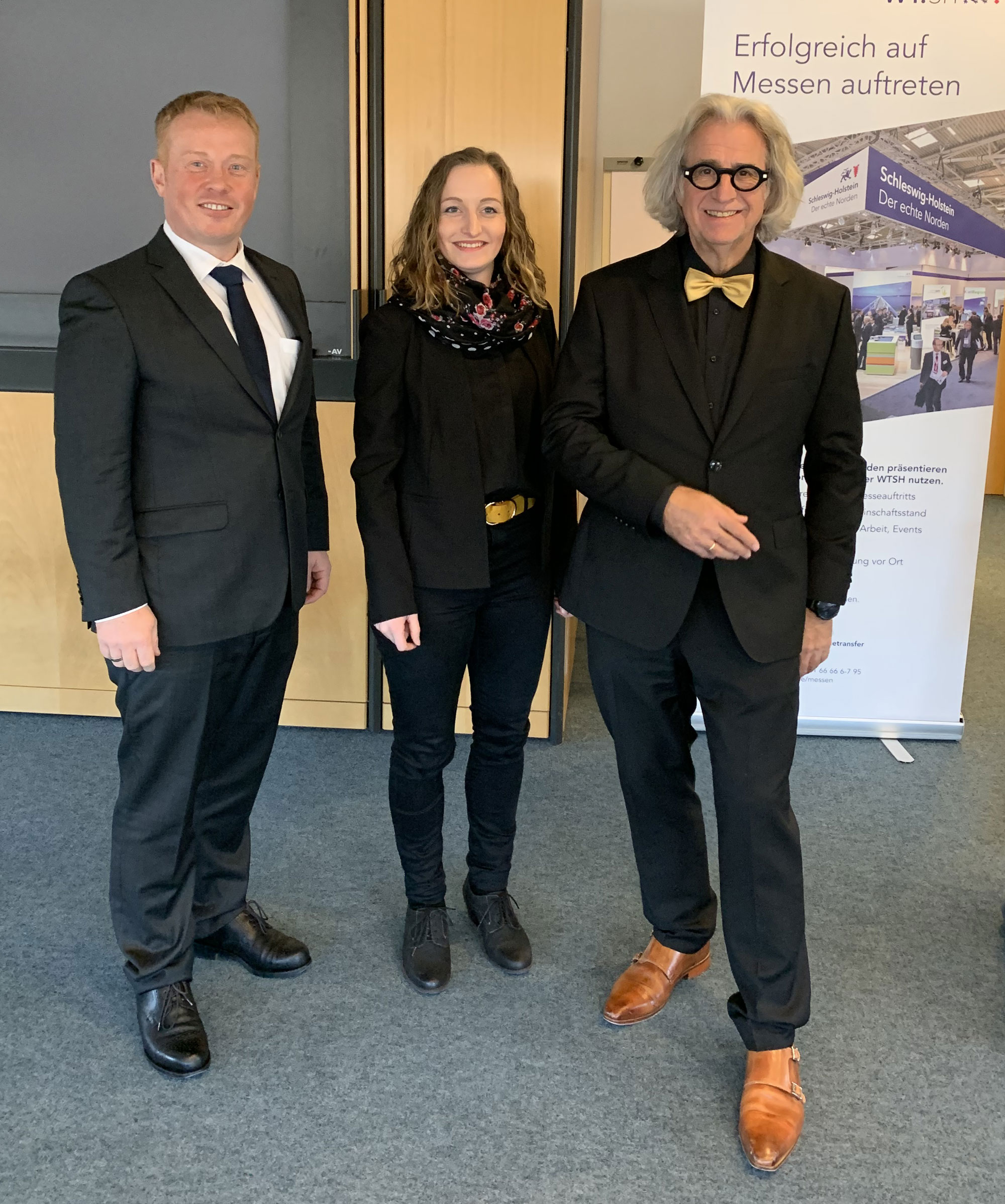 Dr. Andreas Lermann, Charlotte Wolf, A. Peter Kunzweiler (von li nach re) Dr. Andreas Lermann, Charlotte Wolf, A. Peter Kunzweiler (von li nach re)