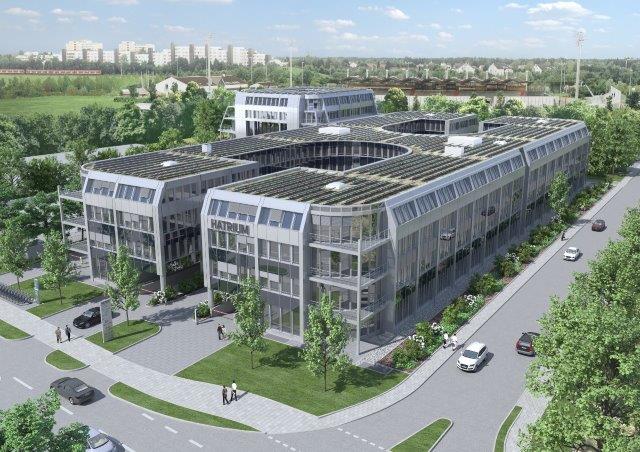 Büroimmobilie Hatrium Nord-Ost-Perspektive (c) Schwaiger Group