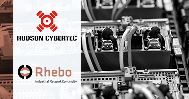 Rhebo ist Partner vo. Hudson cybertec Rhebo ist Partner vo. Hudson cybertec