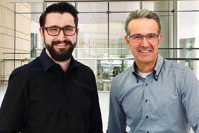 Geschäftsführende Gesellschafter andres Hoch (l.) und Dirk pick (r.) Geschäftsführende Gesellschafter andres Hoch (l.) und Dirk pick (r.)
