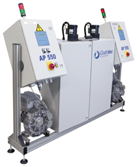 AP 550 - Redundantes Trennmittelauftrags-System von Grafotec Spray Systems GmbH AP 550 - Redundantes Trennmittelauftrags-System von Grafotec Spray Systems GmbH