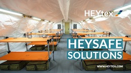 Covid-19 – Heytex bietet breites Produktportfolio für den Schutz vor Corona an.