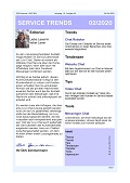 Newsletter SERVICE TRENDS 022020 Newsletter SERVICE TRENDS 022020